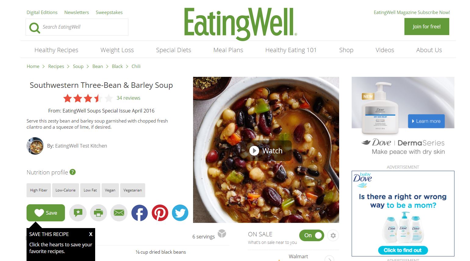 Southwestern ThreeBean & Barley Soup Recipe jenFIT FITNESS